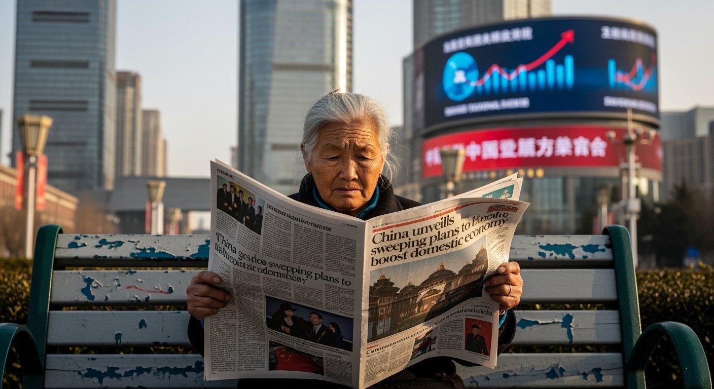隨著川普關稅衝擊來襲，中國公布提振國內經濟的大規模計畫