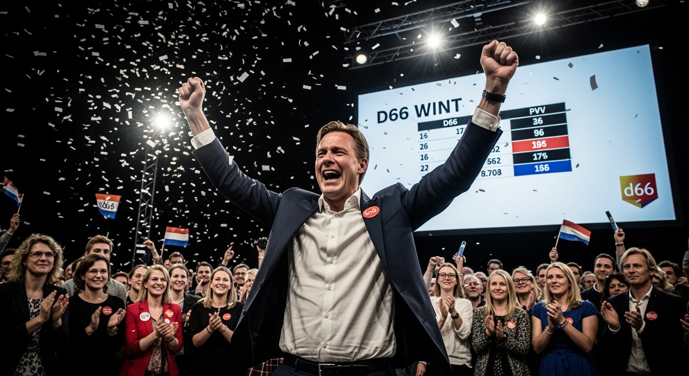 D66 黨預計贏得荷蘭大選,葉騰稱已向世界證明民粹主義可被擊敗——事件始末