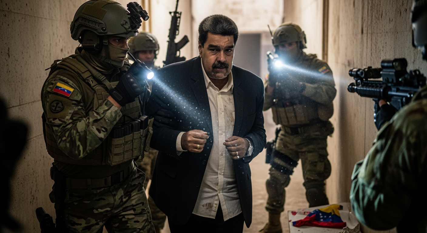 逮捕馬杜洛的軍事行動是如何展開的