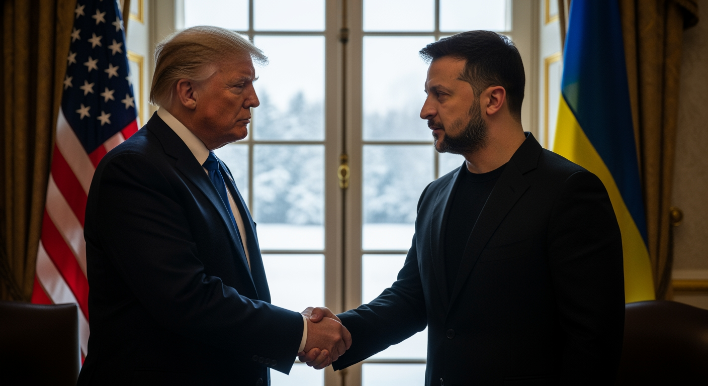 川普與澤倫斯基會談後語氣充滿希望，但障礙依然存在