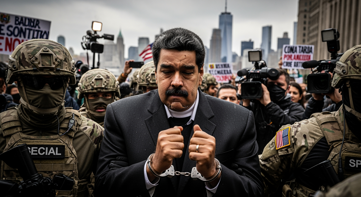 尼古拉斯·馬杜洛將因毒品與武器指控在紐約出庭