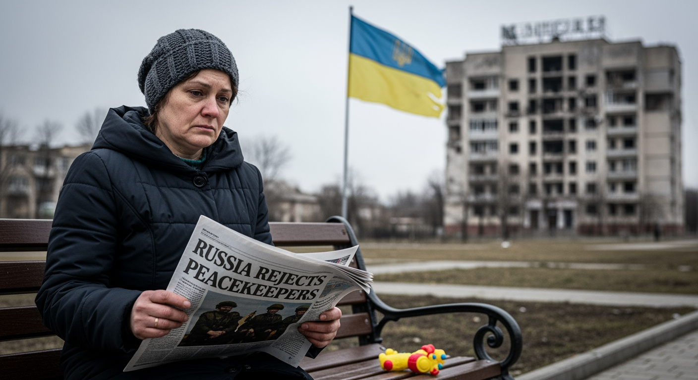 給川普計畫的一記重擊：俄羅斯拒絕歐洲維和部隊進駐烏克蘭