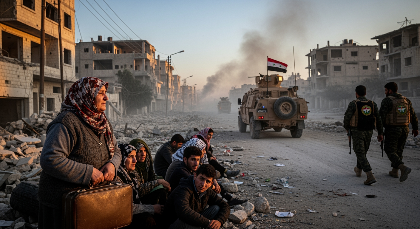 敘利亞宣佈阿勒坡停火，結束與庫德族的三日衝突