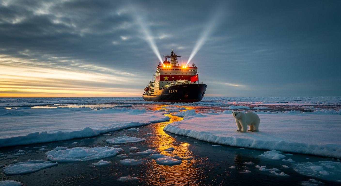 川普稱中國對格陵蘭構成威脅。北京在北極有何動作？