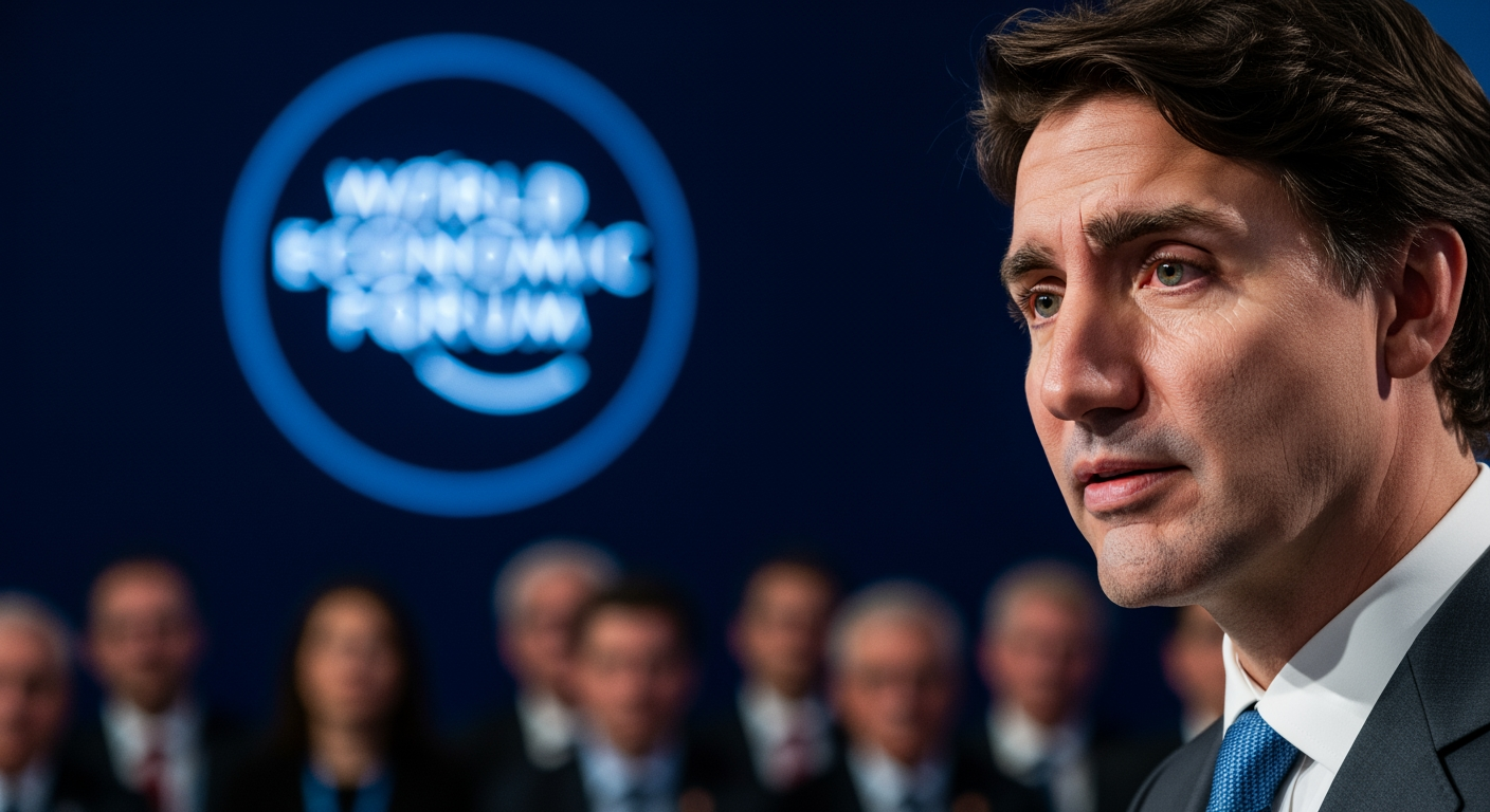 加拿大總理在達沃斯警告，世界秩序恐出現「斷裂」