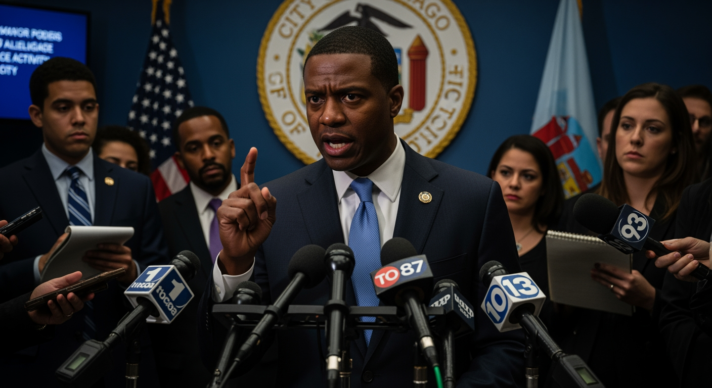 芝加哥市長下令警方調查市內涉嫌非法的移民及海關執法局（ICE）活動