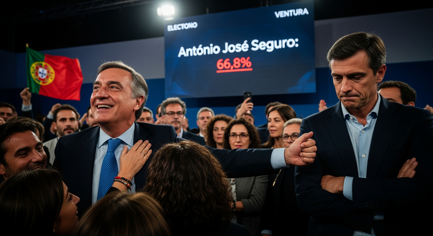 葡萄牙選出社會黨總統，但極右翼對手得票率創下新高