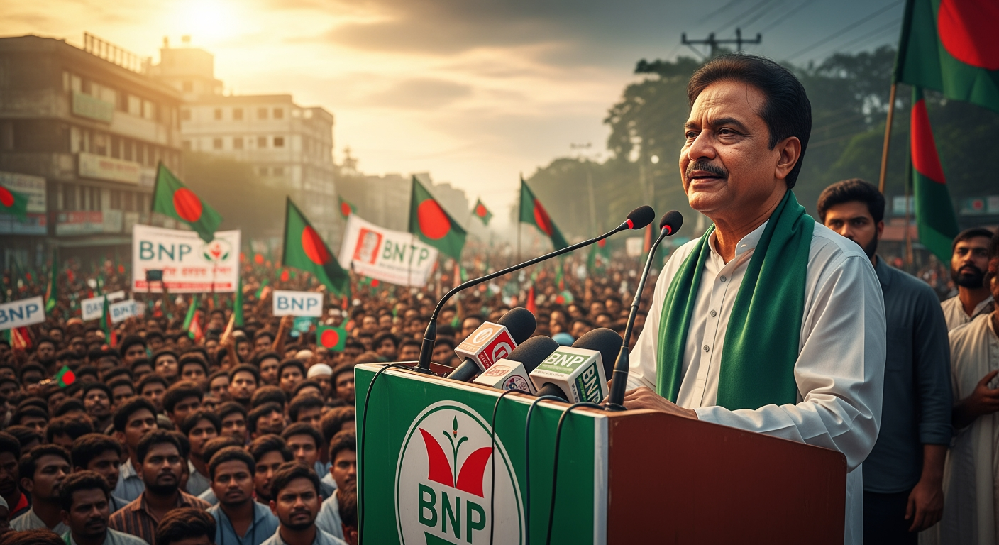 哈西娜倒台後孟加拉首度大選，塔里克·拉赫曼承諾開啟清廉政治時代