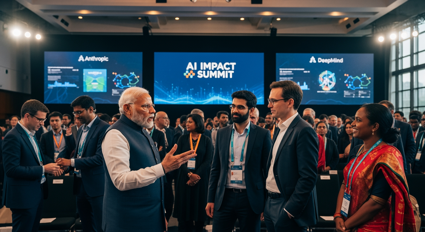 莫迪爭奪「全球南方」領導權，科技富豪齊聚德里AI博覽會