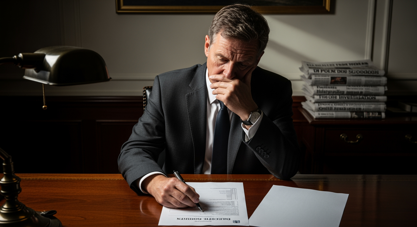 因針對記者而受查的部長延遲申報政治獻金