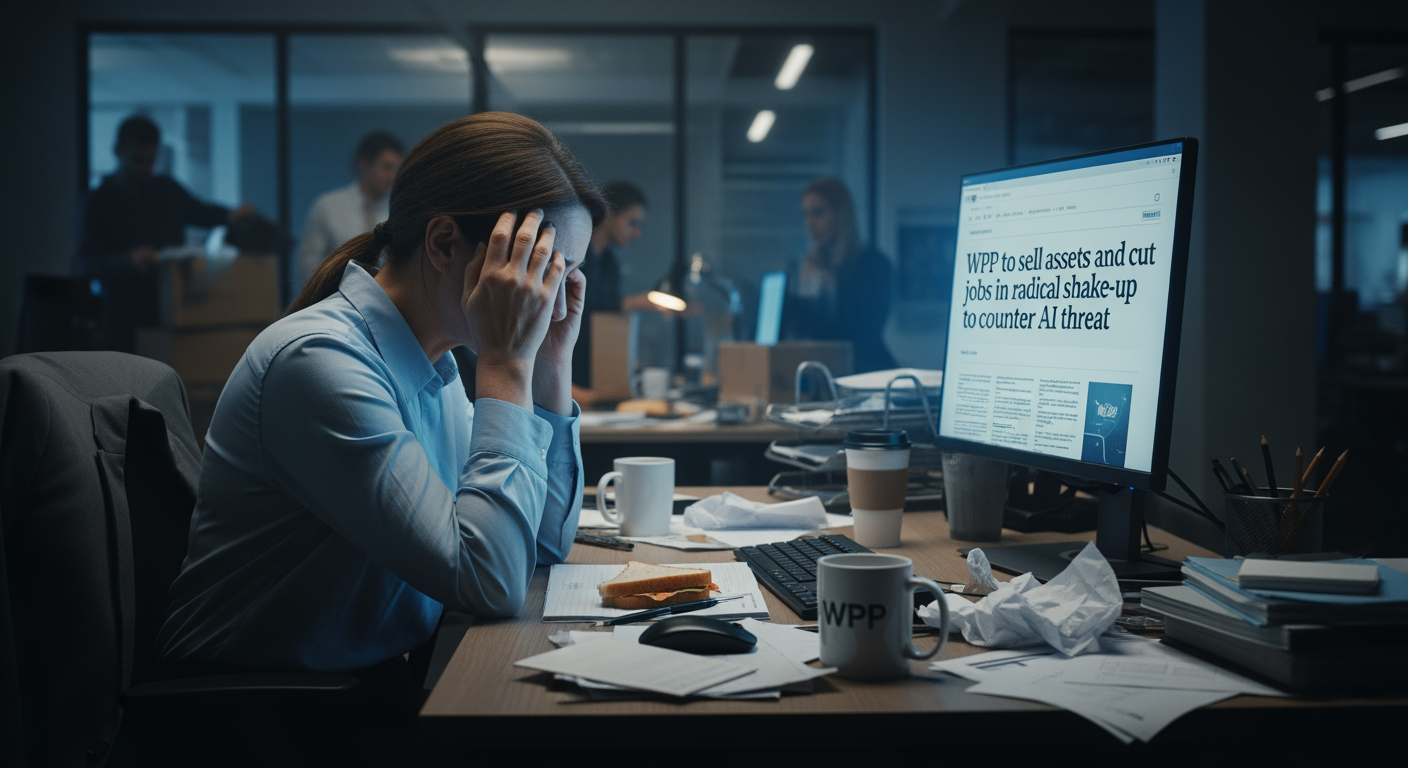 為應對AI威脅，WPP將在激進重組中出售資產並裁員