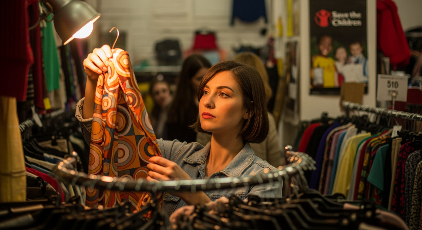 年輕時尚愛好者助英國慈善商店在低迷的商業街中蓬勃發展