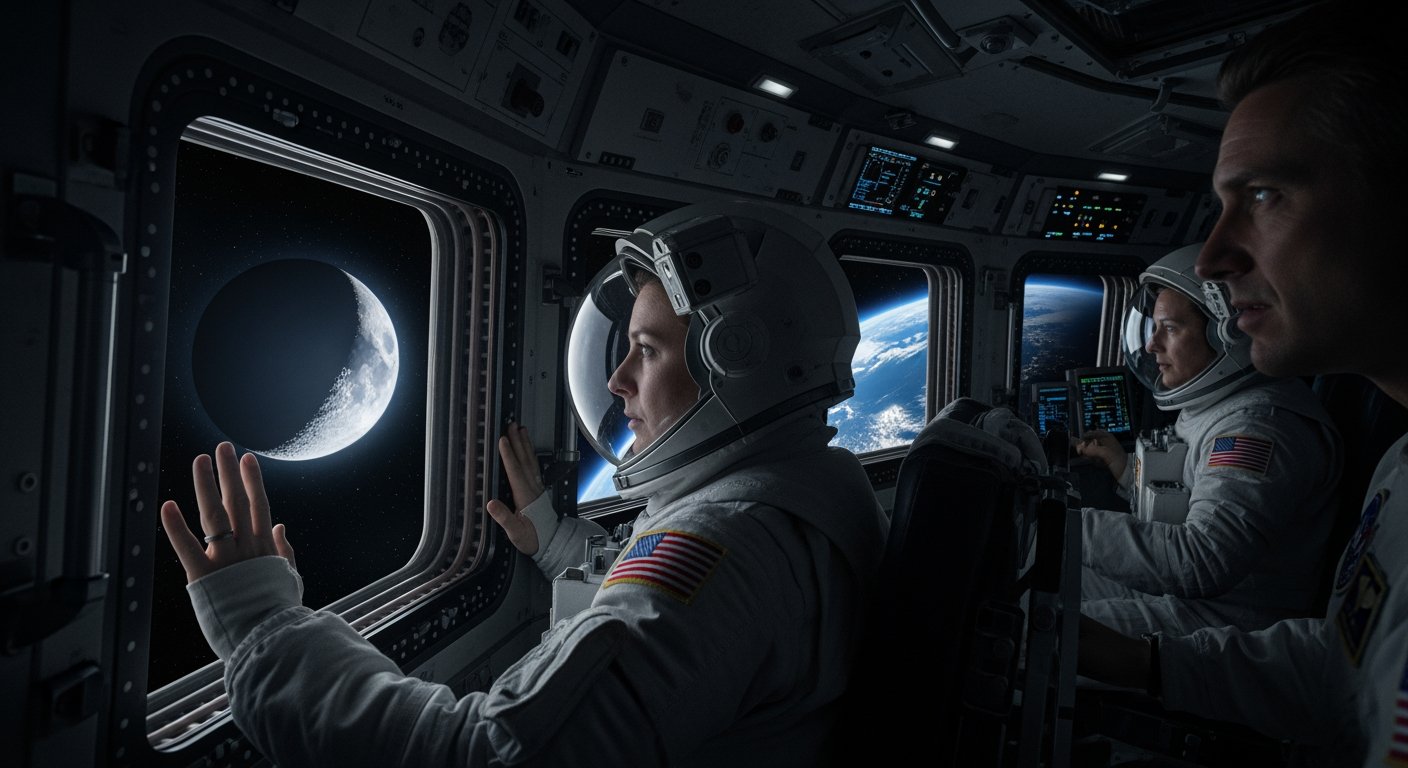 阿提米絲2號太空人現在離月球比離地球更近