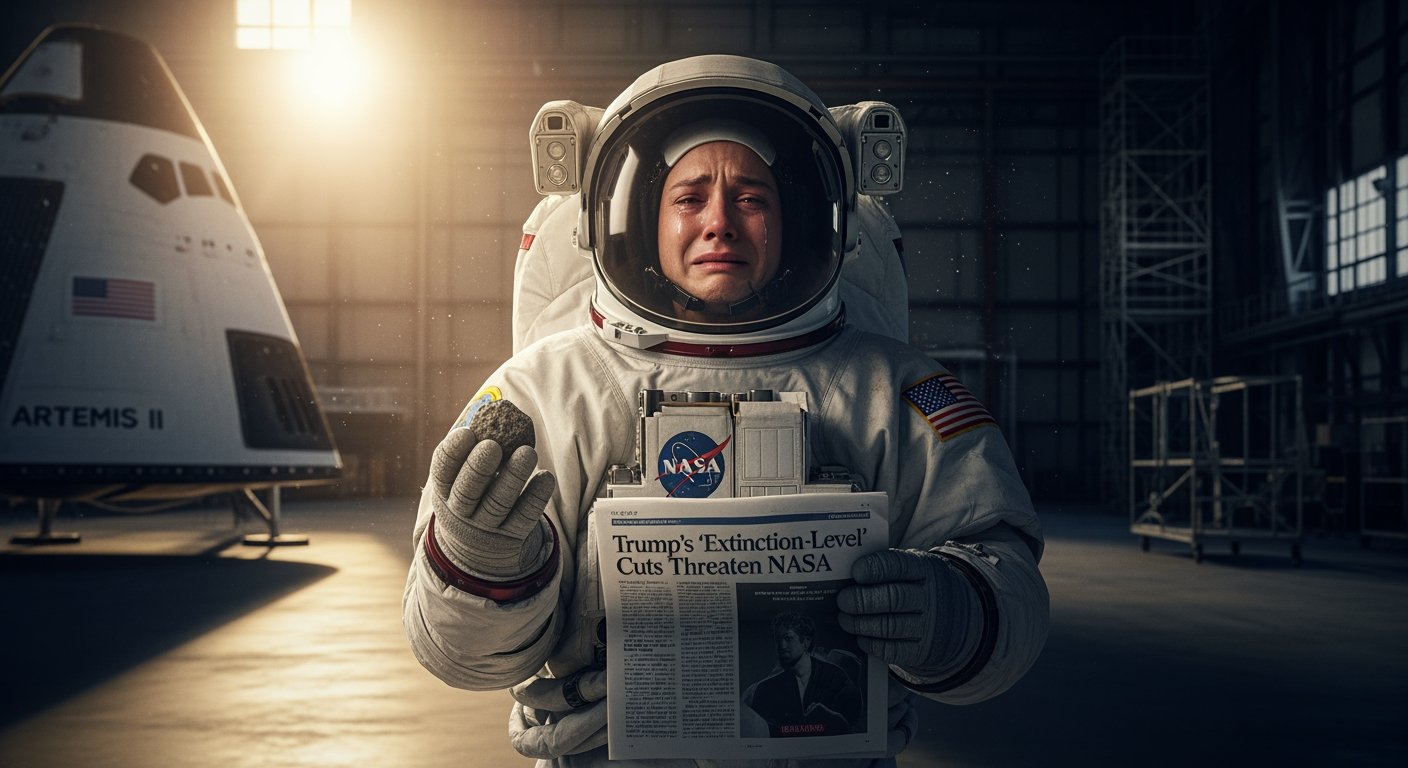 阿提米絲2號歡慶回歸卻蒙受NASA遭「滅絕級」預算刪減的陰影：「這很不協調」