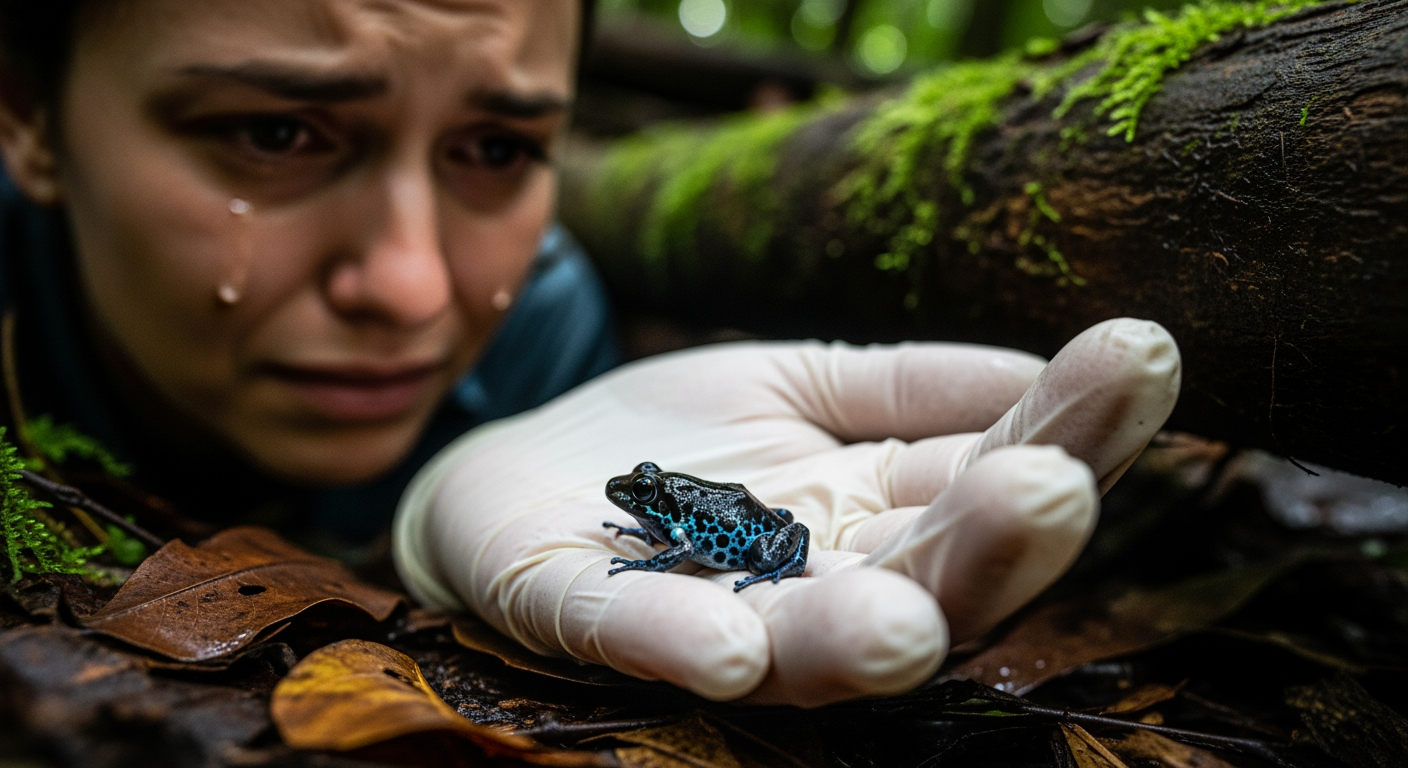 傳攝影師破壞棲地，「神奇」銀河蛙宣告失蹤