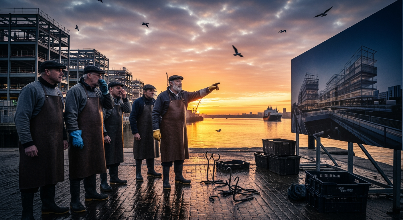 倫敦史密斯菲爾德與比林斯蓋特市場將遷往碼頭區