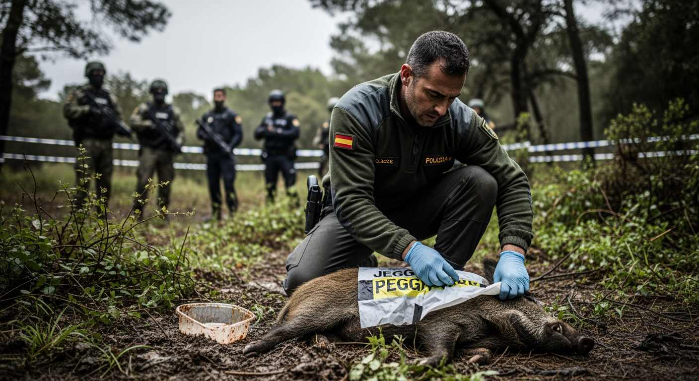 官員稱西班牙豬瘟爆發可能與野豬攝食的食物有關