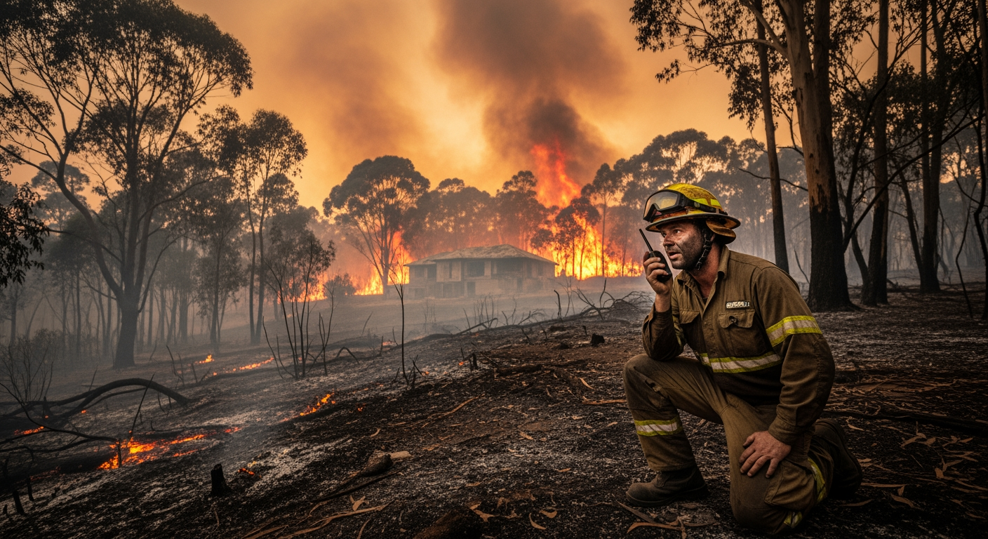 雪梨高溫創近兩年新高，熱浪中塔斯馬尼亞叢林大火威脅家園