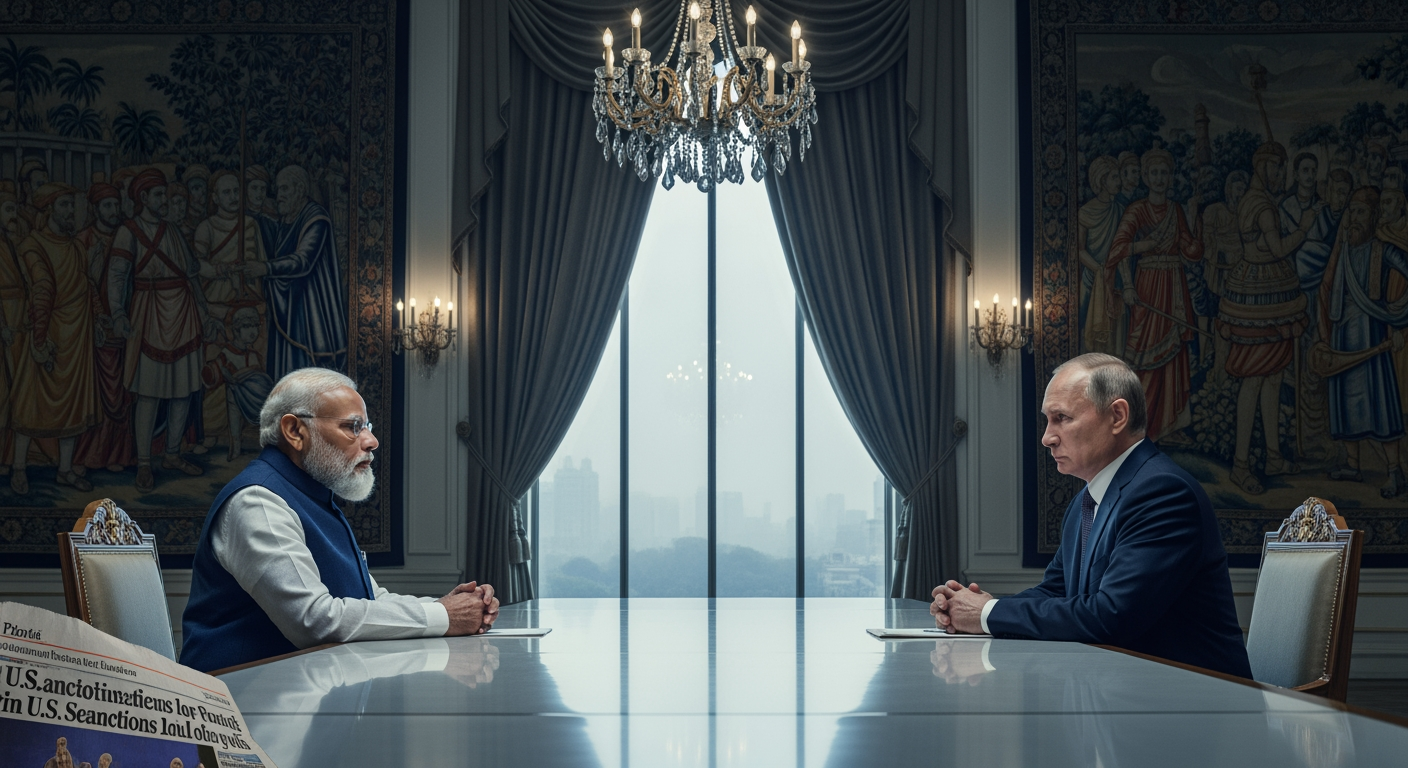 川普打擊俄國石油，普丁訪印之行蒙上陰影