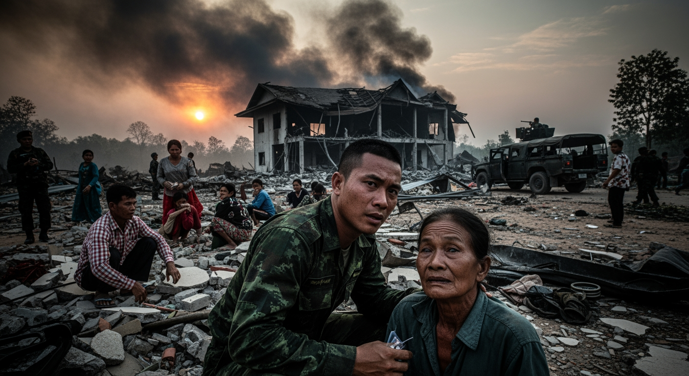 泰國柬埔寨重啟邊境衝突，川普和平協議受挫