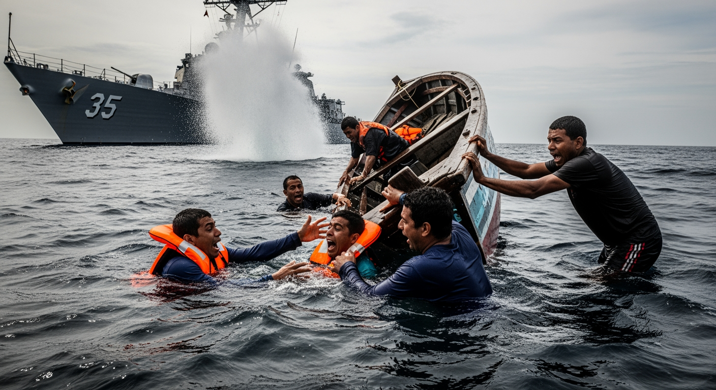 國會議員表示，影片顯示倖存者翻正船隻前遭第二次撞擊