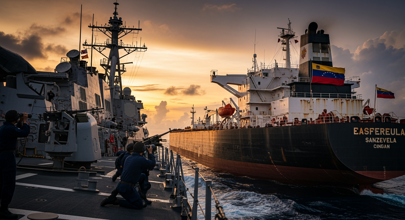 白宮釋出訊號，將在委內瑞拉附近發起扣押更多油輪的行動