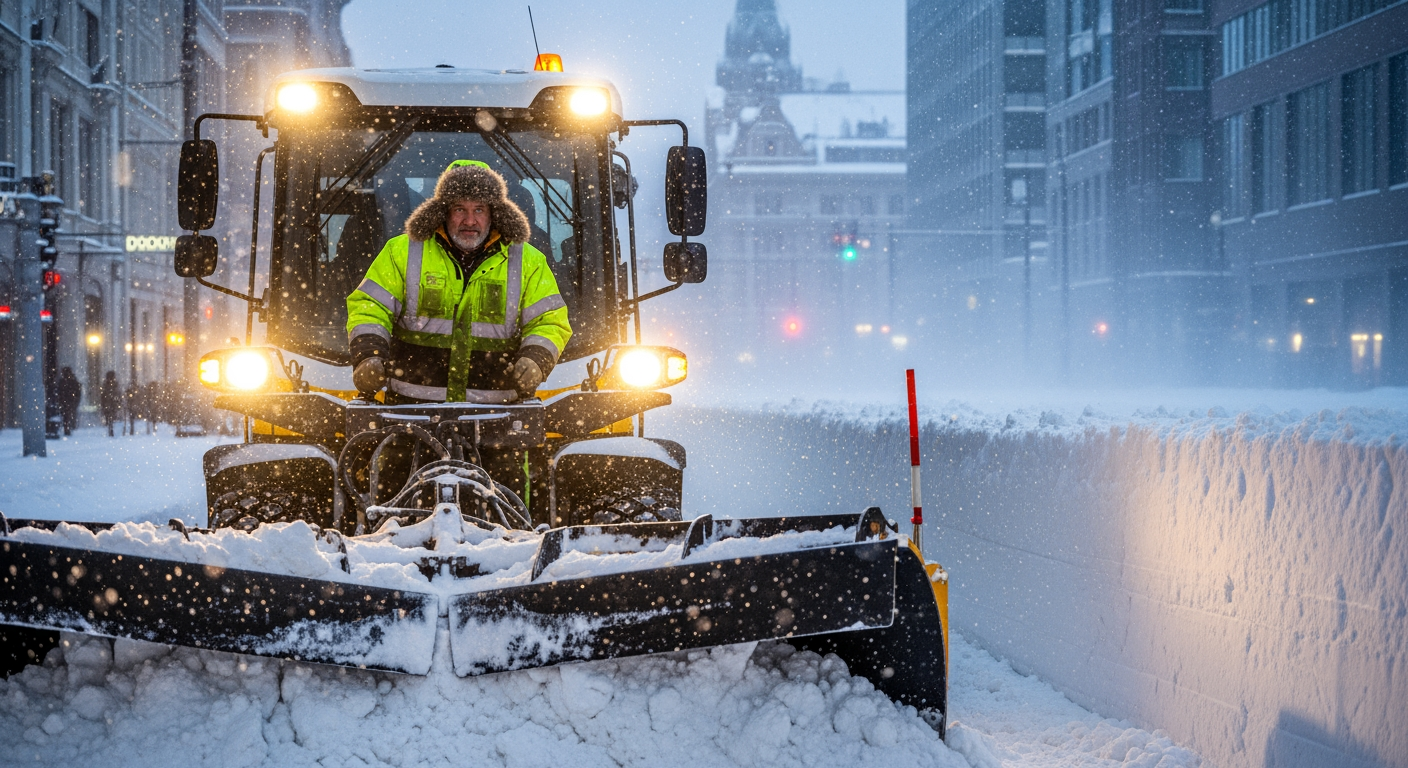當華府面臨雪災之苦，看看全球城市如何應對積雪