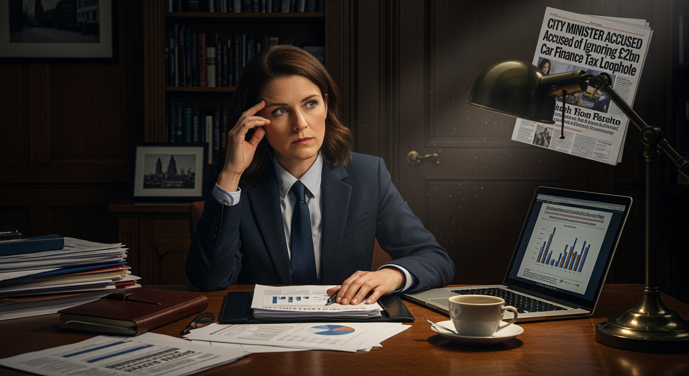城市大臣被控忽視20億英鎊的汽車融資稅務漏洞
