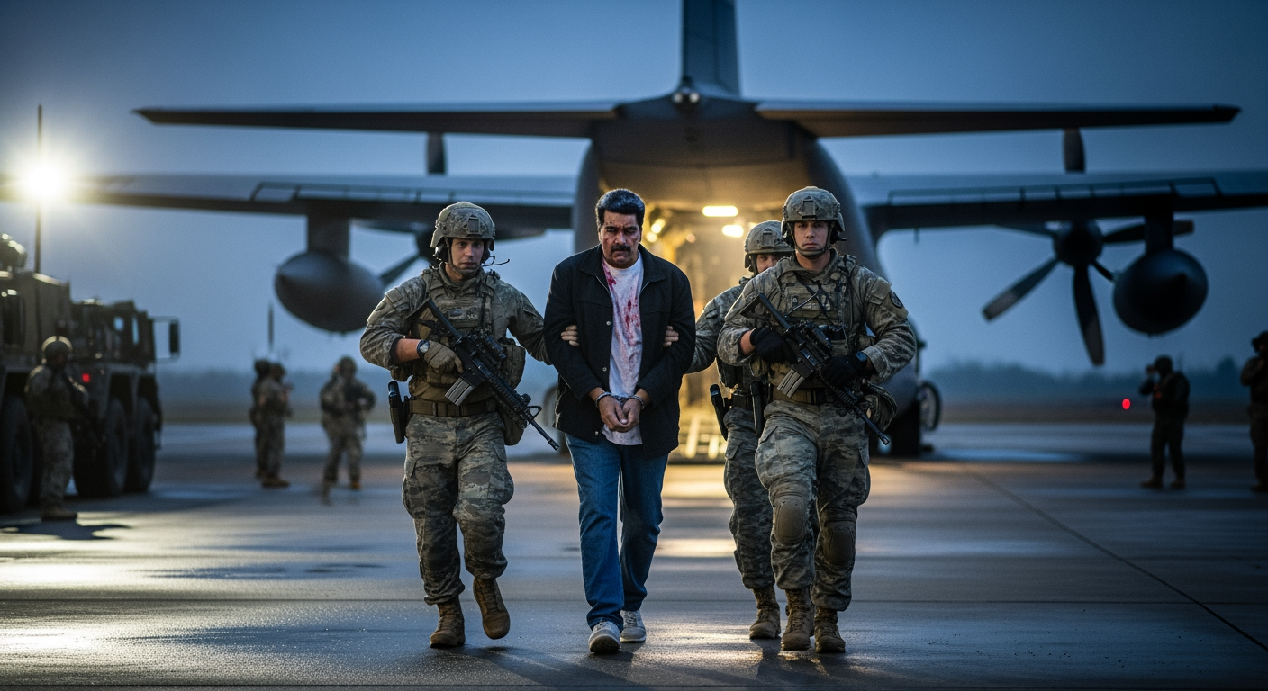 即時更新：川普宣稱在對委內瑞拉的「大規模打擊」中已逮捕馬杜洛