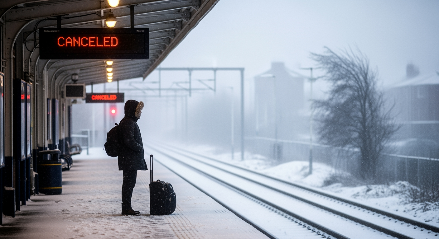 哥雷蒂（Goretti）風暴直播：英國鐵路停駛、航班取消、學校停課，法國38萬戶停電