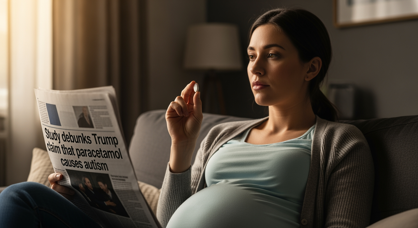 研究駁斥川普關於普拿疼導致自閉症的說法