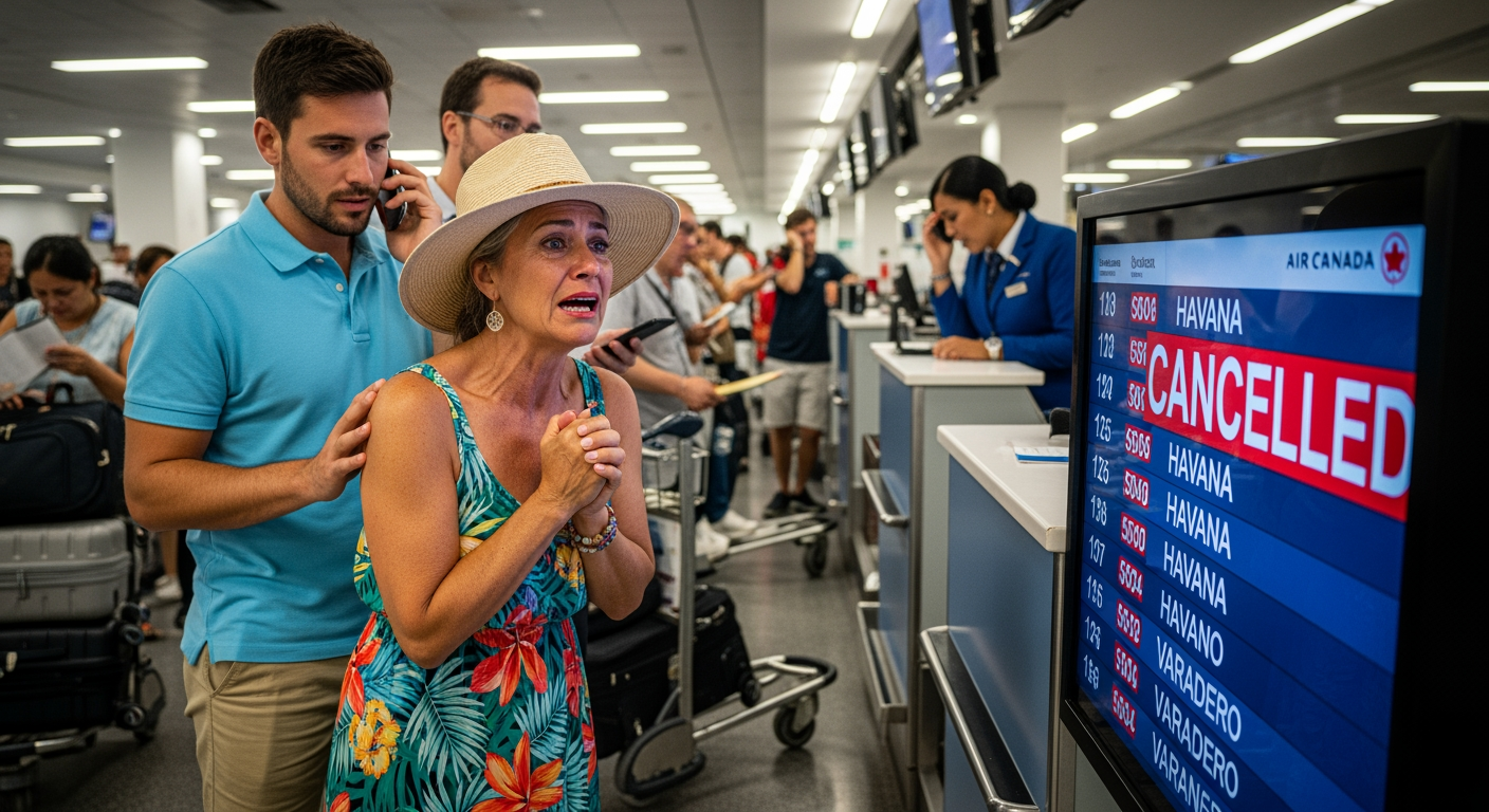 因美國封鎖石油供應，加拿大航空取消所有飛往古巴航班