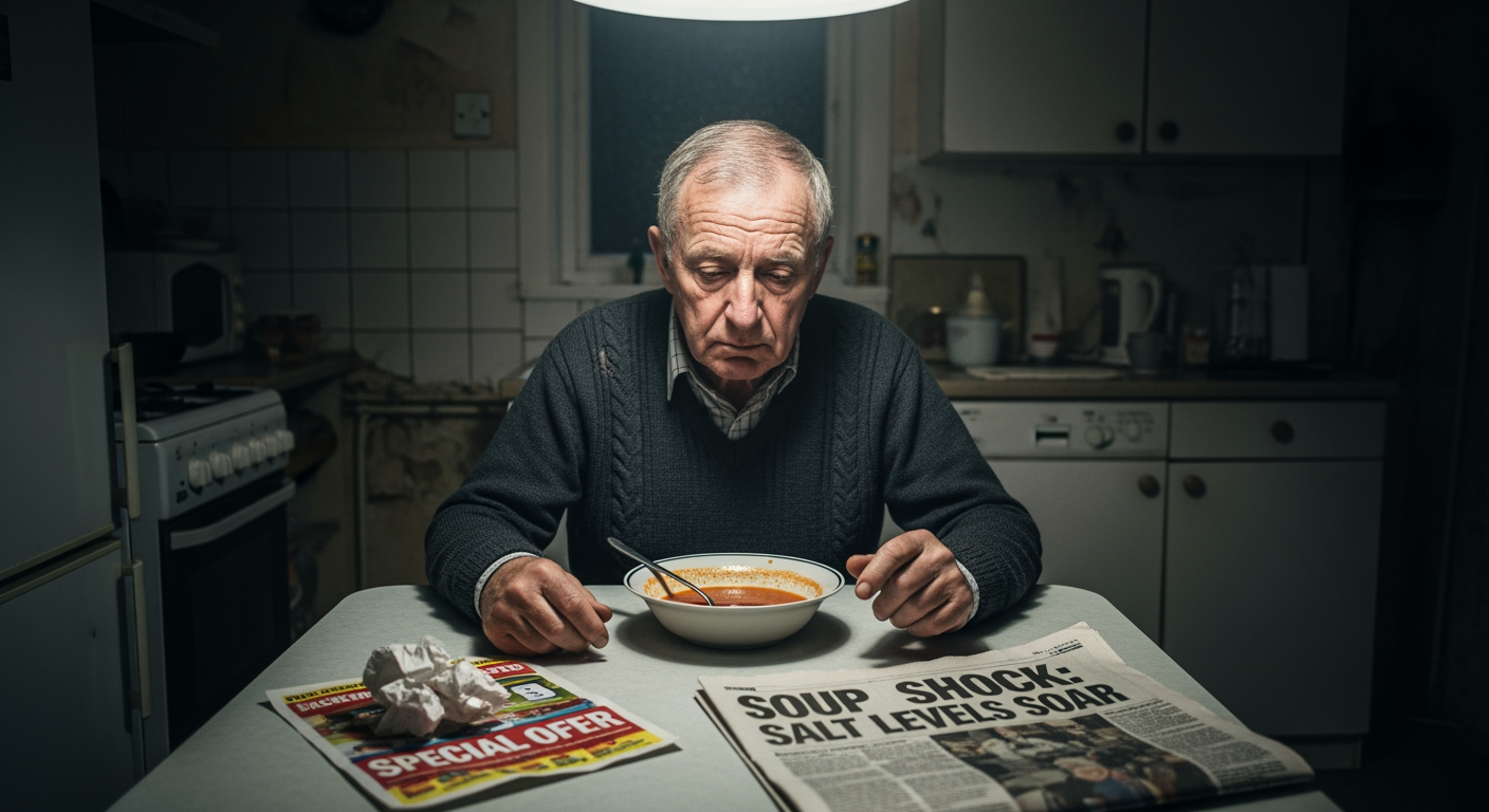 研究發現：英國超市販售的湯品近四分之一含鹽量超標