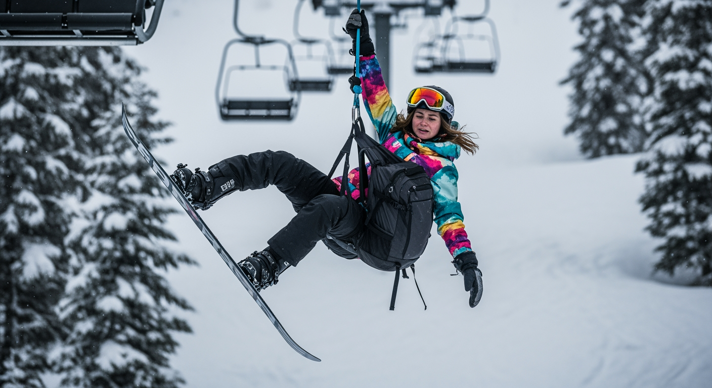 澳洲單板滑雪客背包遭卡住，於日本滑雪纜車事故中喪生