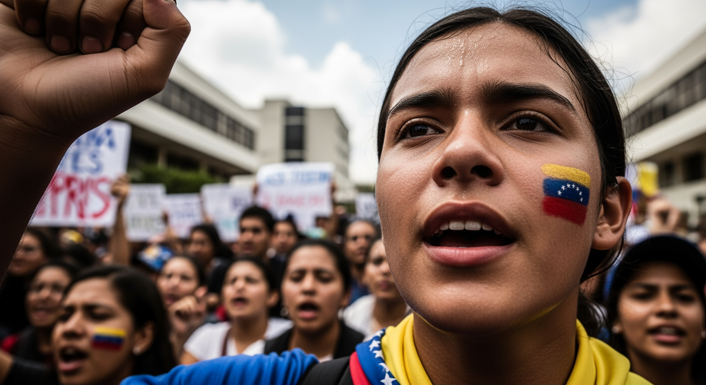「向前邁出一大步」：士氣大振的社運人士走上委內瑞拉街頭